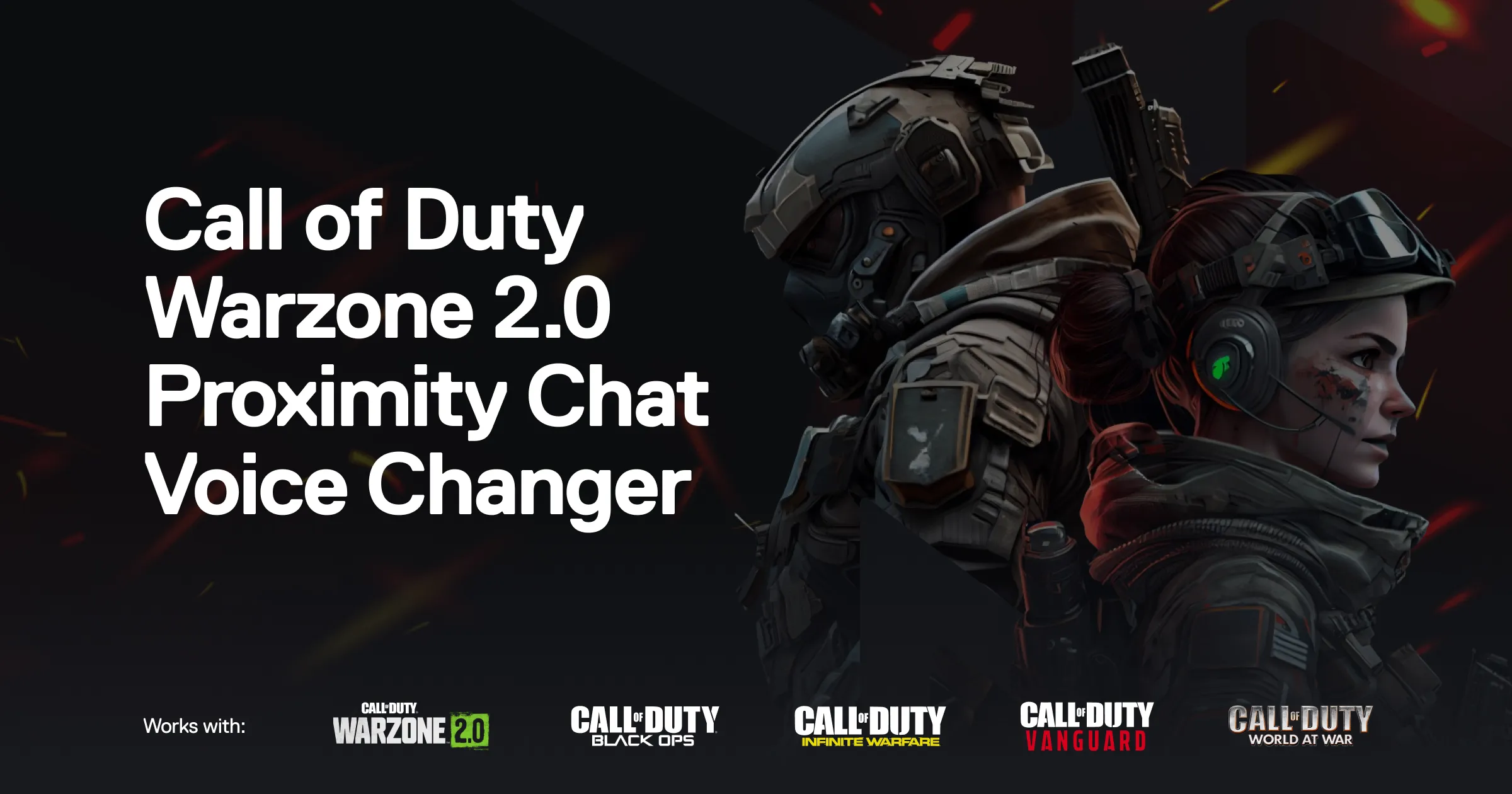 Call of Duty Warzone and COD Vanguard Voice Changer